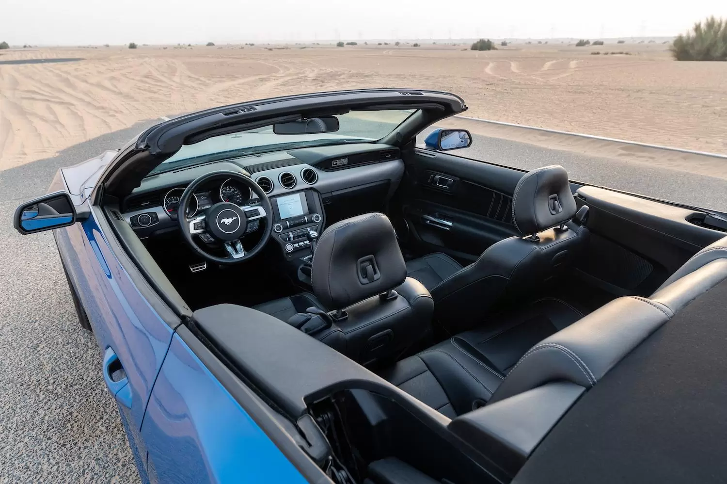 PHOTO TOUR ON A CONVERTIBLE